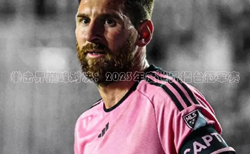 MKsport官网下载入口颐驰 06拳击界巅峰对决：2023年度世界擂台冠军赛