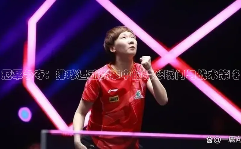 mk体育平台网页在线百度安全社区冠军争夺：排球运动赛事中的精彩瞬间与战术策略